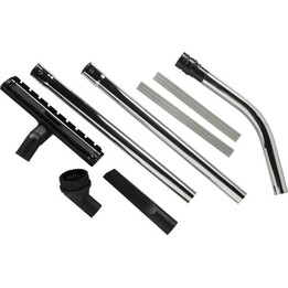DeWALT DWV9350-XJ Kit de accesorios de limpieza de suelos para aspiradores, 7 piezas, gris