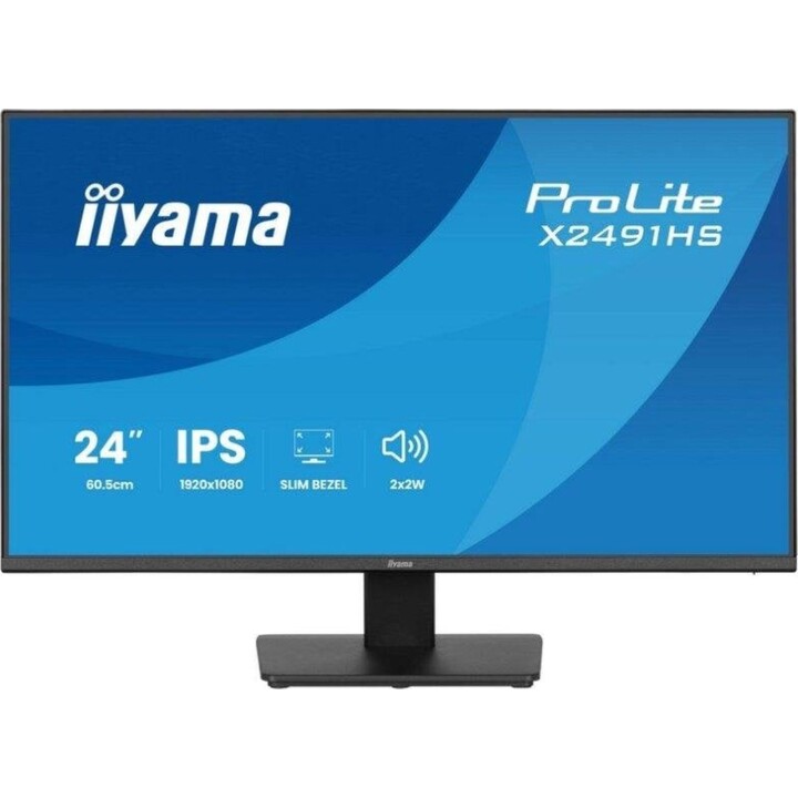 Monitor iiyama ProLite X2491HS-B1 24" FullHD 120Hz IPS Marco Fino Altavoces 1ms