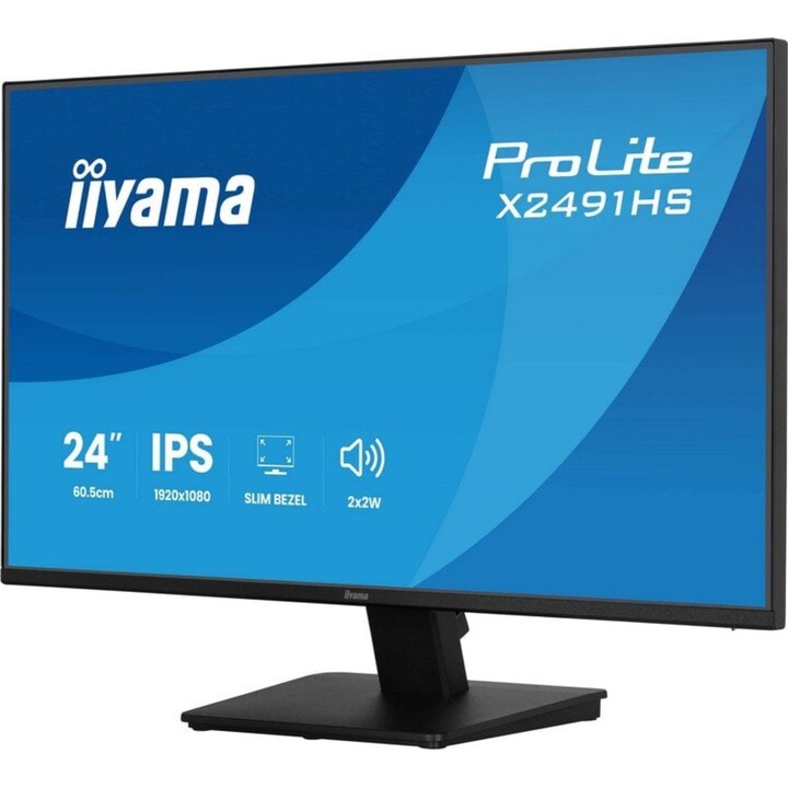 Monitor iiyama ProLite X2491HS-B1 24" FullHD 120Hz IPS Altoparlanti a cornice sottile 1ms