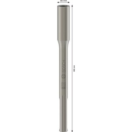 Bosch, cincel SDS-MAX para electrodos de tierra NB 005, acero templado de alta calidad, plateado