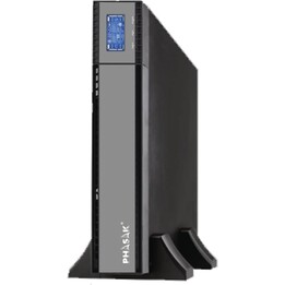UPS Online Phasek Rack 3000 VA Online LCD/ 3000VA-2700W/ 8 Uscite/ Formato Rack