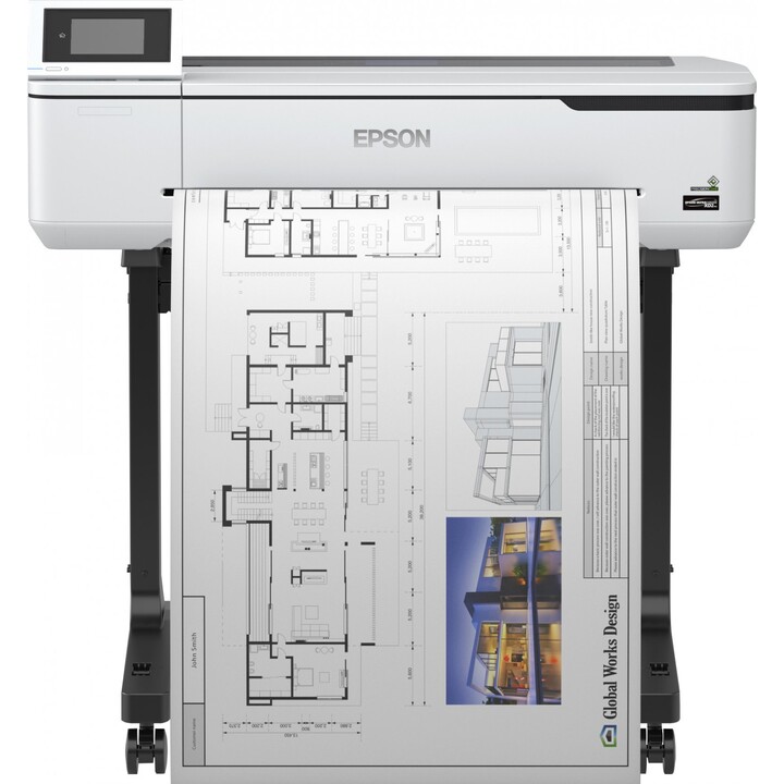 Epson SureColor SC - T3100X Stampante a getto d'inchiostro a colori di grande formato da 24 pollici Serbatoi d'inchiostro ricari