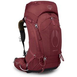Osprey Aura AG 50 Berry Sorbet Red M/L Technical Hiking Backpack Women Anti-Gravity Suspension Unit