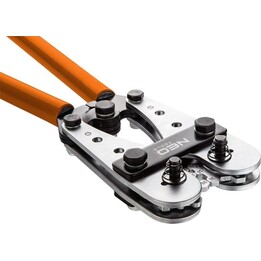 Neo Tools 01-531, Professional Crimping Pliers 10-120 mm2, High Leverage Tool, Orange