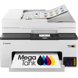 Stampante multifunzione ricaricabile Canon MAXIFY GX2051 MegaTank con WiFi/Fax/Bianco