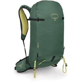 Mochila Osprey Firn 28 Tundra Green M/L para esquí técnico de montaña 30 litros Unidad de arnés Vest-Fit