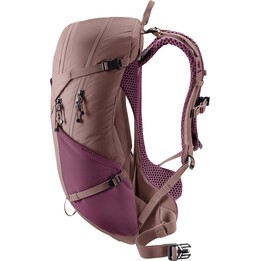 Deuter Futura 21 SL Cassis Ashrose Técnica Mochila Ventilada Senderismo Mujeres Unidad de diseño de espalda más corta
