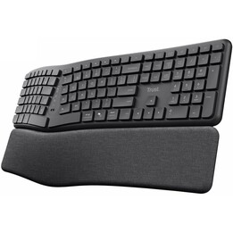 Trust Keyra Clavier sans fil multi-appareils ergonomique