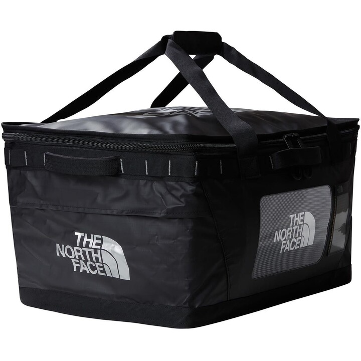 The North Face Base Camp Gear Box M TNF Black/TNF Black 65L Technical Storage Container Metallrahmen Einheit