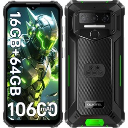 Oukitel WP23S, 4 Go 64 Go, LCD IPS 6,52, 10600 mAh, vert