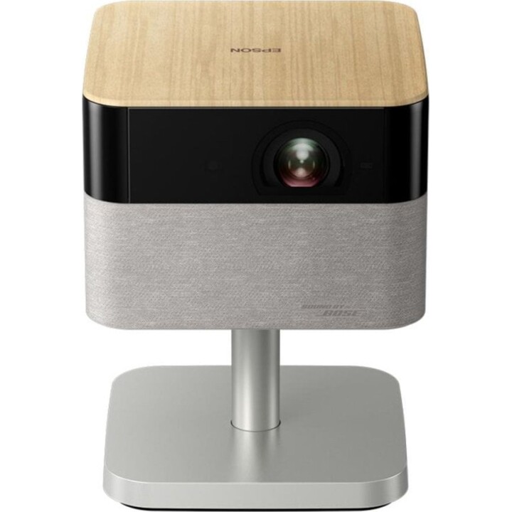 Projetor 4K UHD portátil Epson EF-72, 1000 lúmenes, LED 3LCD de 150 polegadas, compatível com Google TV