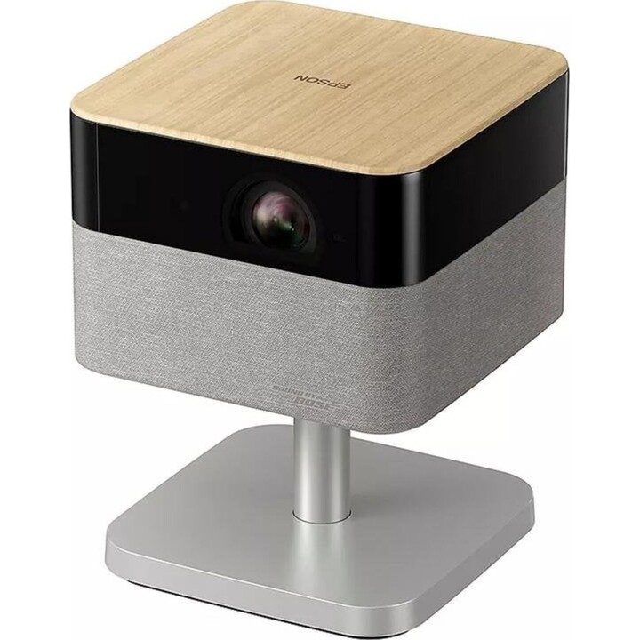Projetor 4K UHD portátil Epson EF-72, 1000 lúmenes, LED 3LCD de 150 polegadas, compatível com Google TV