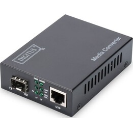 Conversor multimédia Digitus Gigabit RJ45/SFP