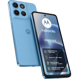 Motorola Moto G17, 4 GB 128 GB, 6,72 Full HD+ Display, 5200 mAh, Alaskan Blue