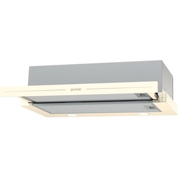 Gorenje BHP62CLI Semi-integrated hood (removable) Ivory 435 m³/h