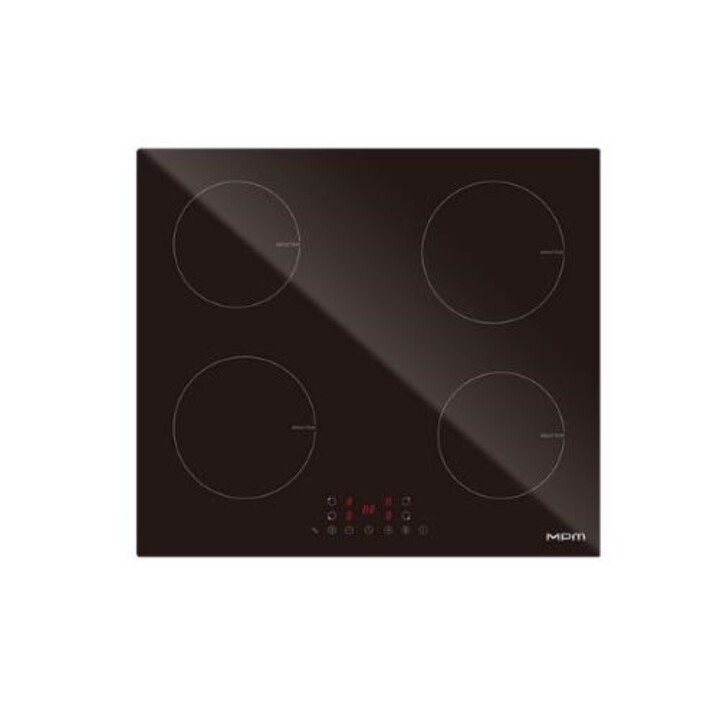 Placa de inducción MPM-60-IM-13/N, color negro, 60 cm de ancho