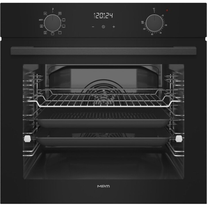 Built-in electric oven MPM-30-BO-25 Black