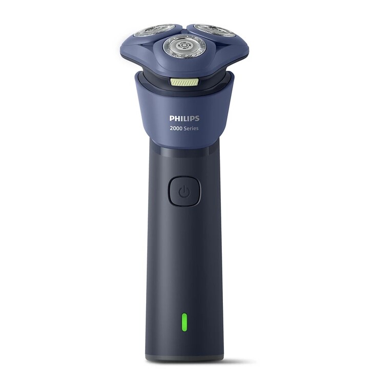 Barbeador rotativo Philips série 2000 S2885/00 azul