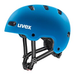 Kask rowerowy dziecięcy UVEX Kid 4 55-58cm, blu bolla opaco