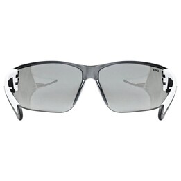 Oculary rowerowe UVEX Equate, branco fosco/prata espelhada