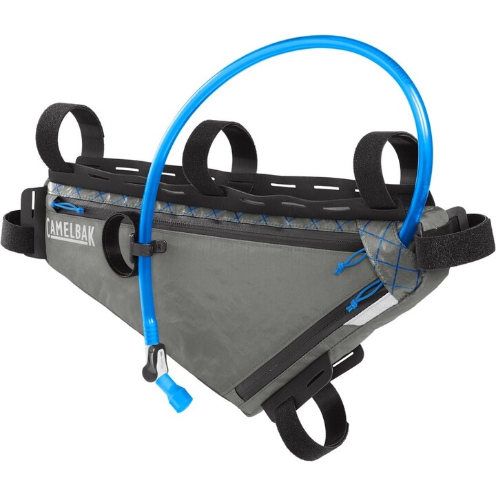 Bolsa de hidratación Camelbak M.U.L.E. Frame Pack with Hydration Wolf Grey Large 4.5L Technical Bike Bag 2L Reservoir Unit
