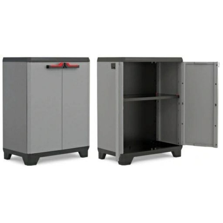Armário de ferramentas Keter com prateleiras Stilo 68x39x90cm IT Novo