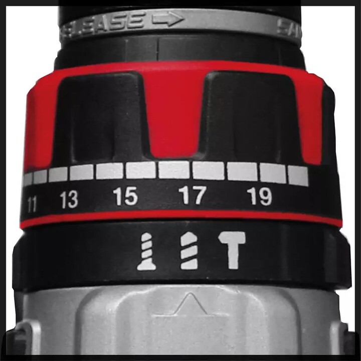 Einhell TP-CD 18/80 Li-i BL 28800 RPM Keyless 1,44 kg Preto, Vermelho