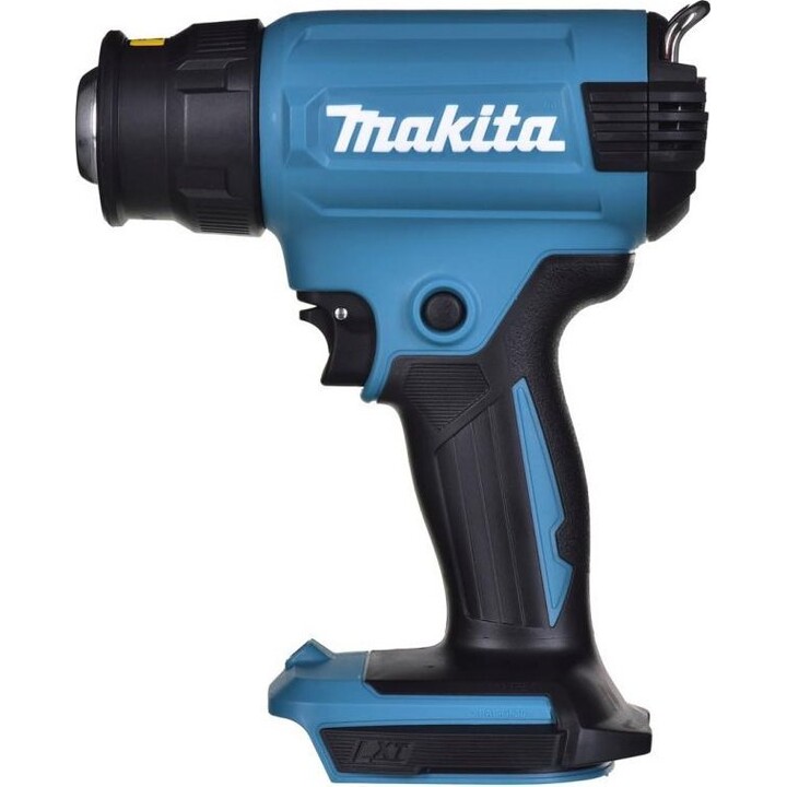 Makita DHG180ZJ, Pistola de aire caliente 18V LXT 550 °C, control de temperatura variable, verde azulado/negro