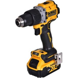 DeWALT DCD805P2T, Taladro percutor 18V 2x5.0Ah BL TSTAK, Alto rendimiento de par, Amarillo