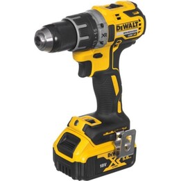 DeWALT DCD791P2, Taladro percutor profesional 1,7 kg, Tecnología de motor sin escobillas, Amarillo/Negro