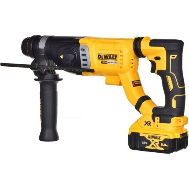 DeWALT DCH263P1-QW, martello rotante SDS Plus 1165 giri/min, sistema antivibrazioni, giallo/nero