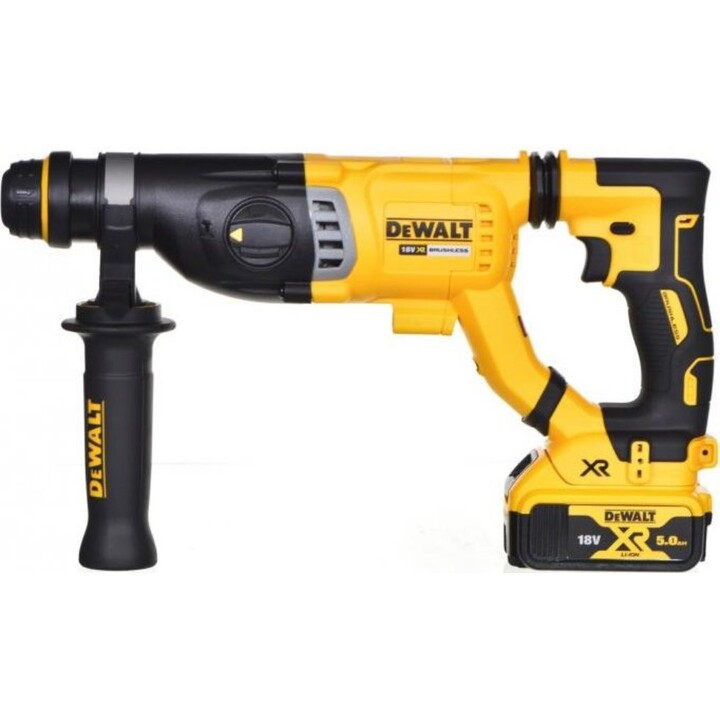 DeWALT DCH263P1-QW, martelo rotativo SDS Plus 1165 RPM, sistema anti-vibração, amarelo/preto