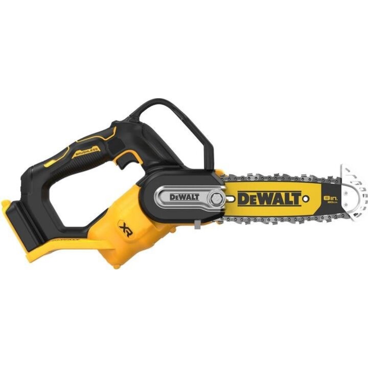 DeWALT DCMPS520N-XJ, Sega a catena ad asta 18V XR da 20 cm, prestazioni a portata estesa, giallo