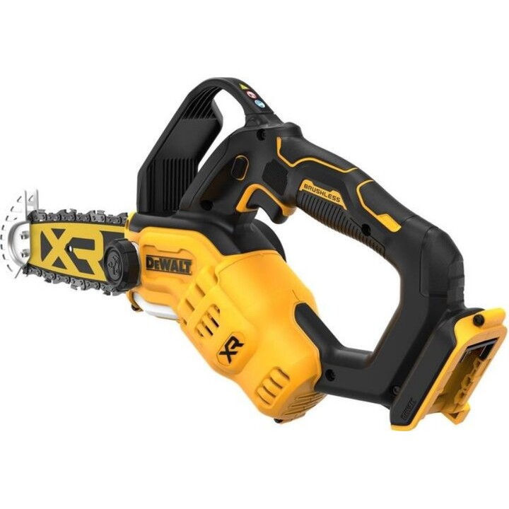 DeWALT DCMPS520N-XJ, Sega a catena ad asta 18V XR da 20 cm, prestazioni a portata estesa, giallo