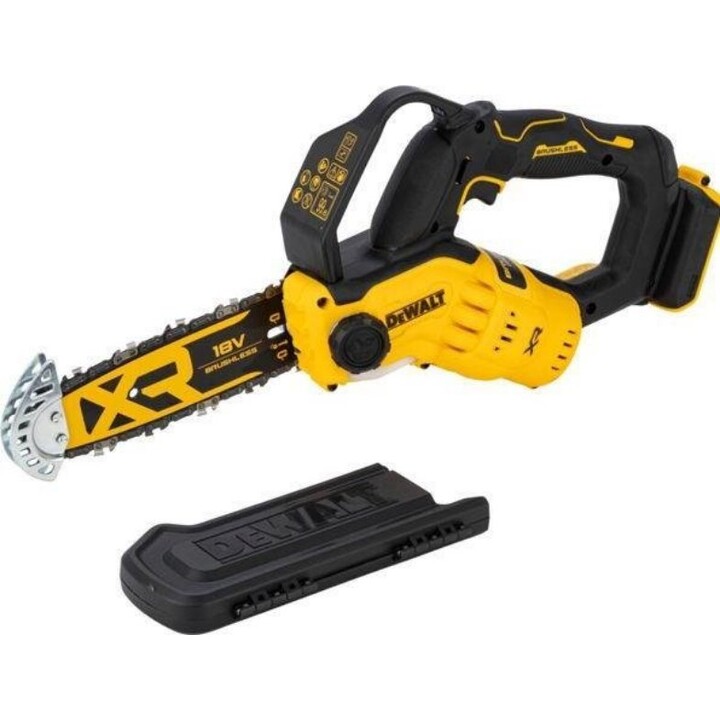 DeWALT DCMPS520N-XJ, Sega a catena ad asta 18V XR da 20 cm, prestazioni a portata estesa, giallo