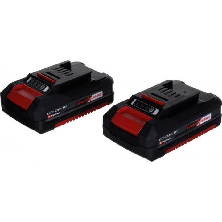 Einhell, TE-CD 18/40 Li-i +64 Hammer Drill, 64-Piece Accessory Kit, Red