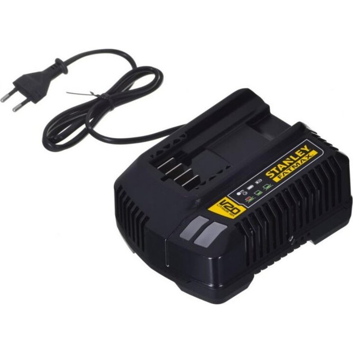 Stanley SFMCD710D2K-QW, trapano a percussione 18V V20, kit doppia batteria e valigetta, giallo
