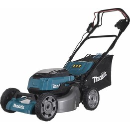 Makita DLM462Z, cortador de relva autopropulsado 18V x2 LXT, largura de corte profissional, azul-petróleo