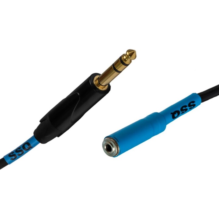 Câble SSQ JSG3 Jack stéréo 3,5 Mm - Jack stéréo 6,3 mm 3 M