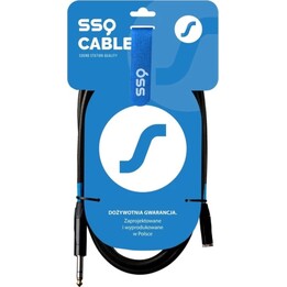 Cable SSQ JSG5 Jack Stereo 3.5 Mm - Jack Stereo 6.3 mm, 5 M