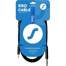 Cabo SSQ Mijs2 Jack Estéreo 3,5 Mm - Jack Estéreo 6,3 mm, 2 M