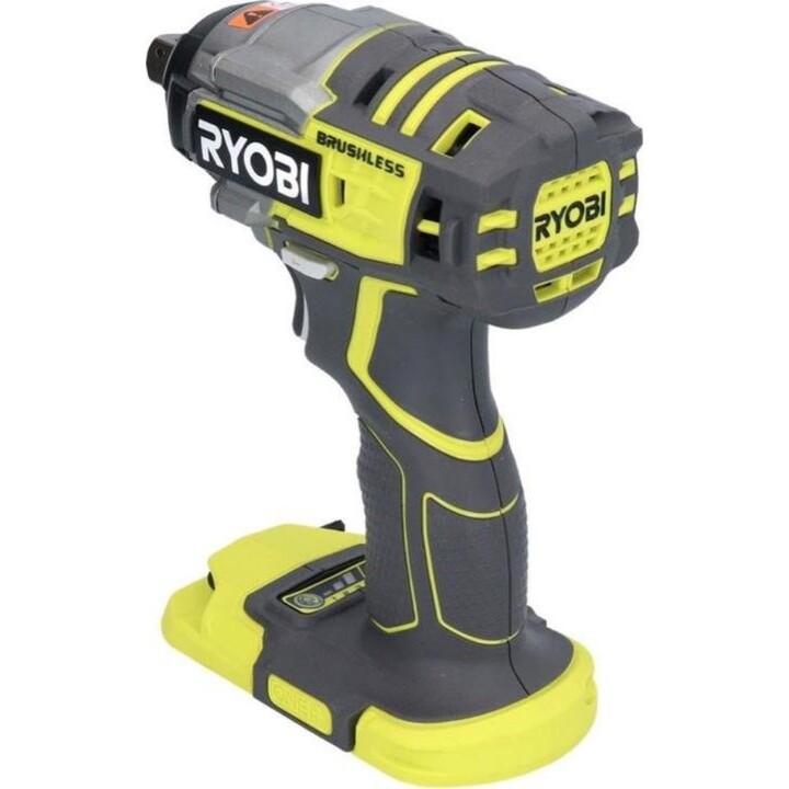 Ryobi, One+ Chave de impacto sem escova de 1/2", desempenho de binário elevado, verde