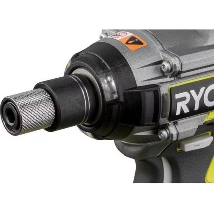 Ryobi, One+ Chave de impacto sem escova de 1/2", desempenho de binário elevado, verde
