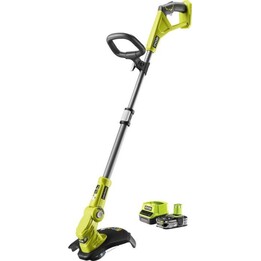 Ryobi, RLT183225F Recortadora de hierba One+ 18V, Kit de batería, Verde