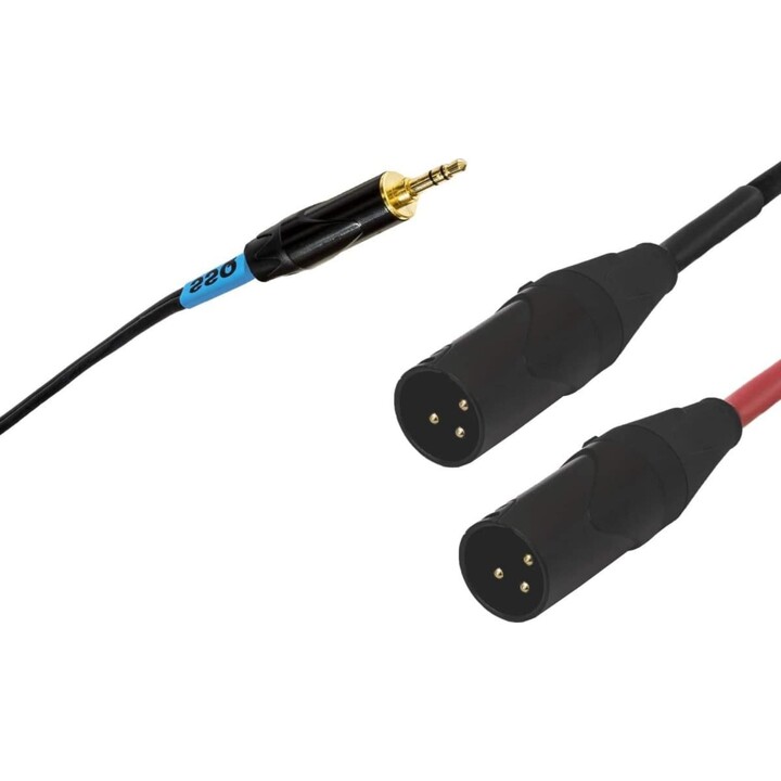 SSQ MIXLR3 - Conector estéreo de 3,5 mm - 2 conectores XLR macho