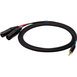 SSQ MIXLR3 - Conector estéreo de 3,5 mm - 2 conectores XLR macho