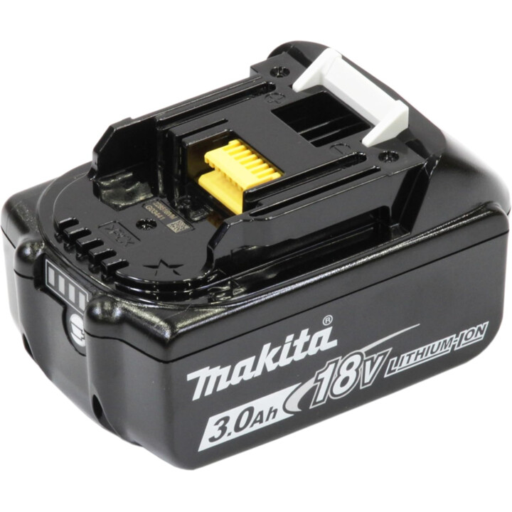 Kit d'alimentation Makita avec 2 batteries au lithium 18V 3.0Ah et un chargeur Makpac Box