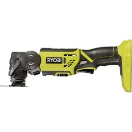 Ryobi R18MT-0, multiferramenta sem fio 18V ONE+, troca de lâmina sem ferramenta, verde/preto