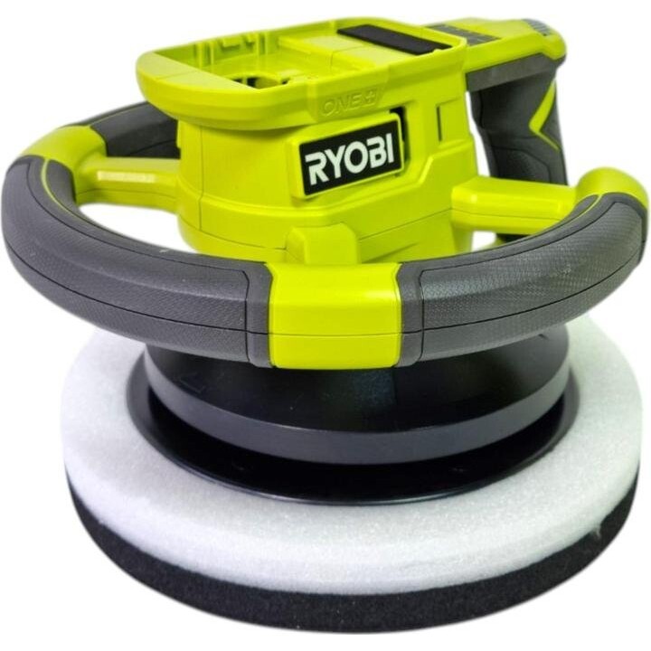 Ryobi RBP18250-0 18V ONE+ 250mm Polisher with 0-3600 RPM Oscillation Frequency, Green/Black