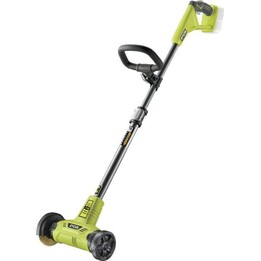 Ryobi RY18PCA-0, 18V ONE+ Unkraut- und Fugenschrubber, Drahtbürste, grün/schwarz